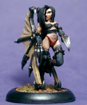 Skarrd Harpy, front by paint me