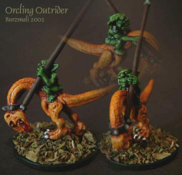 Orcling Outrider by Burzmali