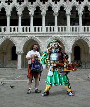 Crossbowman in Venice by yrret