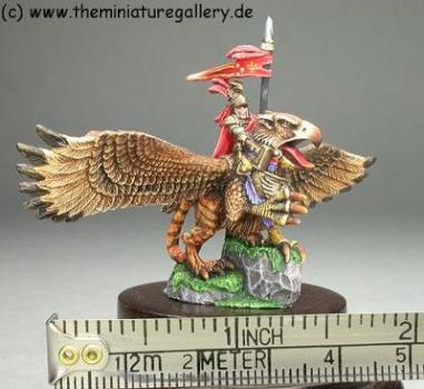 Warmaster 15mm scale Imperial Hero on Wargriffon by Brushguy