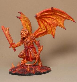 Reaper Fire Demon by Crusoe the Painter