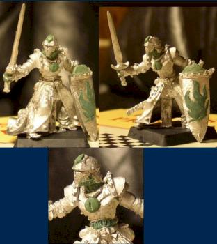 Warforged Paladin Conversion (Green) by Edymnion