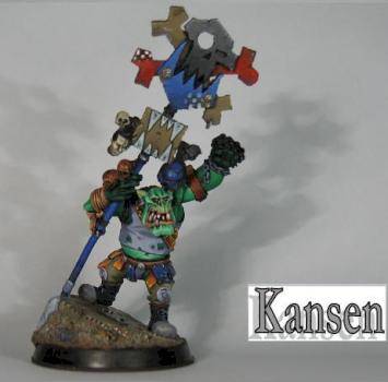 WIP Nobz Ork by kansen