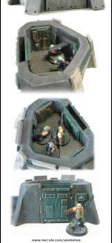 H-Class Reinforced Pillbox by Antenociti