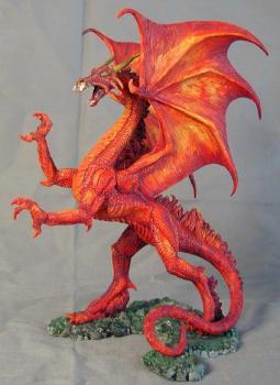 T'Char, the Dragon of Flame and Fury (Ral Partha) by Craftergoddess