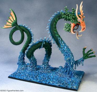 Clan war water dragon by Menelker