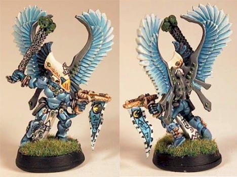 Swooping Hawk Exarch w/Web of Skulls Conversion by Eldanesh