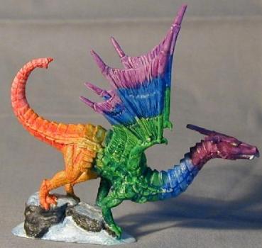 White Dragon II (Grenadier) - now Rainbow Dragon by Craftergoddess