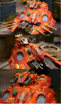 Eldar Wave Serpent by Roveron