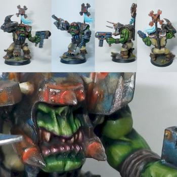 Stormclaw Deathskulls Ork Nob #2 by Hamish Longstride