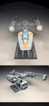 Bandai Star Wars 1/72 Y-wing Starfighter Plastic Model Kit by Paint Gretchin