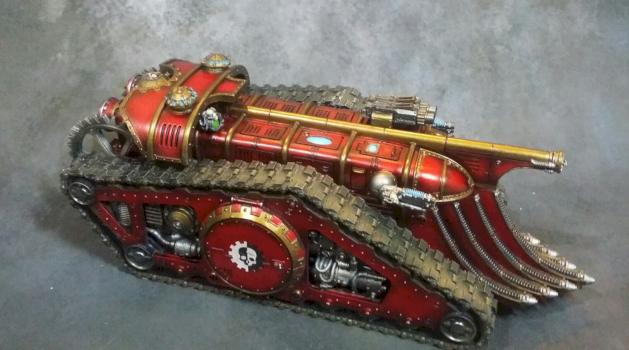 MECHANICUM TRIAROS ARMOURED CONVEYER by moggy5115