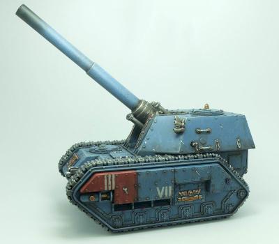 Imperial Guard Basilisk Tank by sparrowhawk2k