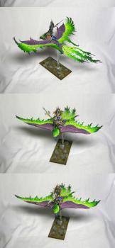 High Elves Flamespyre Phoenix by pesa