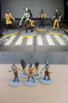 Speed-painted Zombicide Skinner Zombies by Big_Bunny