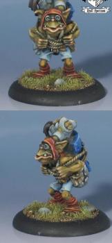 Warmachine Cygnar Goblin Bodger by spooktalker