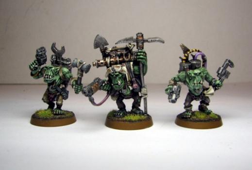 Ork Prospektor and Mek Boyz by Komrad