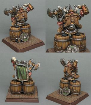 Josef Bugman, master brewer of dwarf ales by GriffinPainting