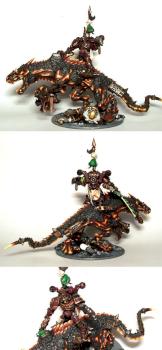 Nurgle Lord on Carnosaur conversion by The Wraithlord