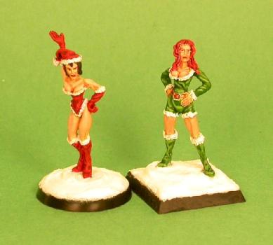 LIMITED EDITION CHRISTMAS VIXENS by cool game minis