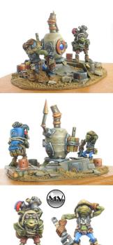 Goblin Bodgers diorama by WiNd