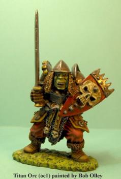 olleys Armies Titan Orc Leader by bolley