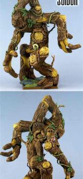 WARHAMMER Wood Elf Treeman SCULPTED & PAINTED by Scibor