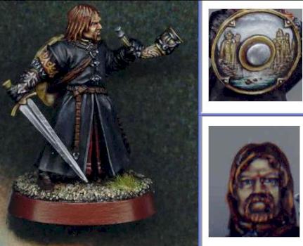 Boromir 25mm Games Workshop by petethemighty