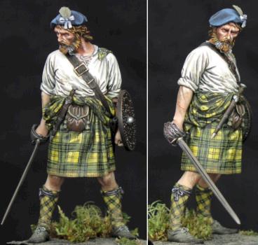 Highlands clan's man by Philippe