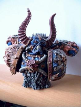 Chaos Marine Bust by KingM