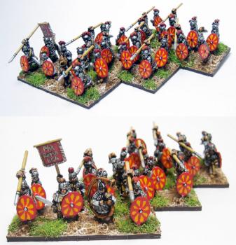 Warmaster Ancient (10mm) Late Romans Legion 1 by legdba