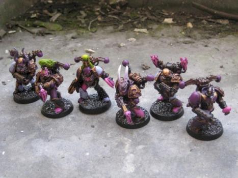 Slaanesh Emperors Children Tactical Squad by slaaneshchild