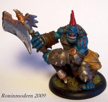 Trollbloods Troll Axer by roninmodern