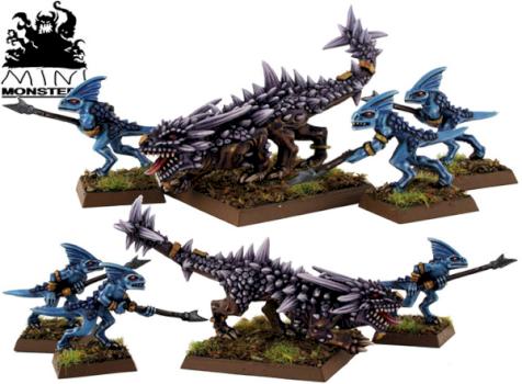 Lizardmen Razordon Hunting Pack by dargo000