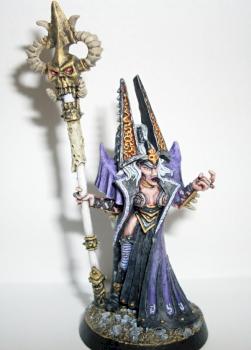 Dark Elf Morathi Witch by RustonBucyrus