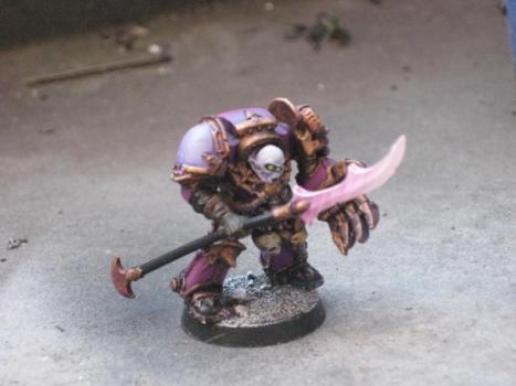 Slaanesh Terminator Lord by slaaneshchild