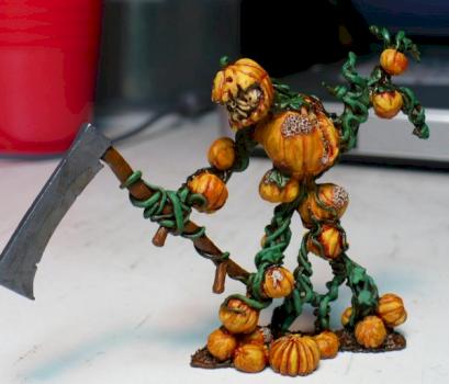 Rotpatch the Pumpkin Golem by Strikerkc