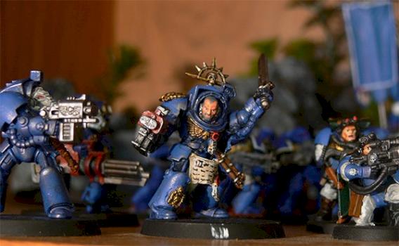 Ultramarines terminator sergeant by Szeltan