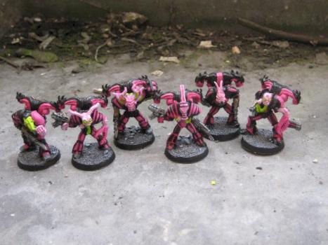 Slaanesh Emperors Children Veteran Squad by slaaneshchild