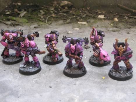 Slaanesh Emperors Children Devastator Squad by slaaneshchild