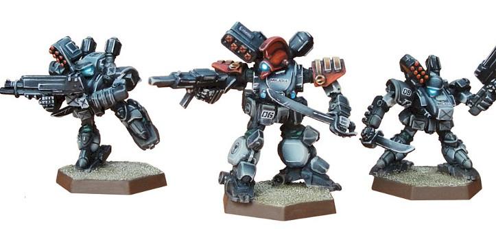 Honor Guard Cadre, new heavy gear blitz from dream pod 9 by Lord Kharsis