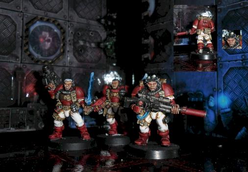 Blood Angels Scouts by Mdl78