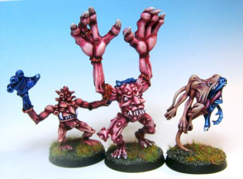 Pink Horrors of Tzeentch by Curis