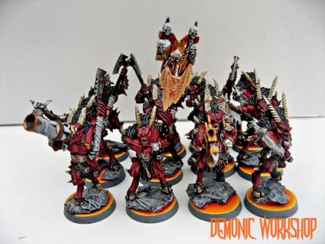 Khorne Blood Letters by Demonic_Workshop