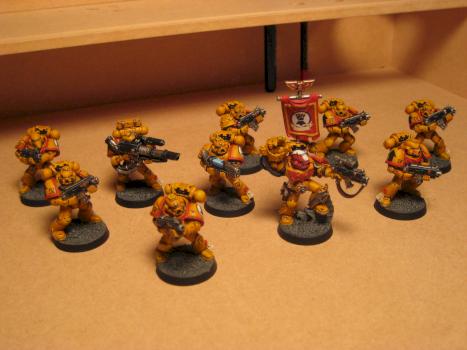 Imperial Fists Tactical squad 3 by pacmanman