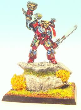 Brother Corbulo-Blood Angel Priest by DaddyBrown