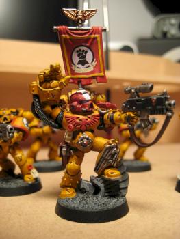 Imperial Fists veteran sergeant 2 by pacmanman