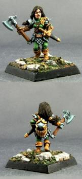 Reamer 2772 Iris Gnome Fighter Painted by Cathy Wappel by Iraeyna