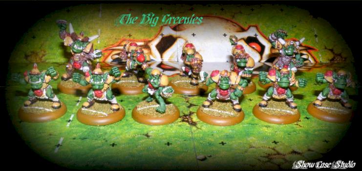 Orc bloodbowl Team by Show Case Studio