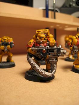 Imperial Fists heavy bolter by pacmanman